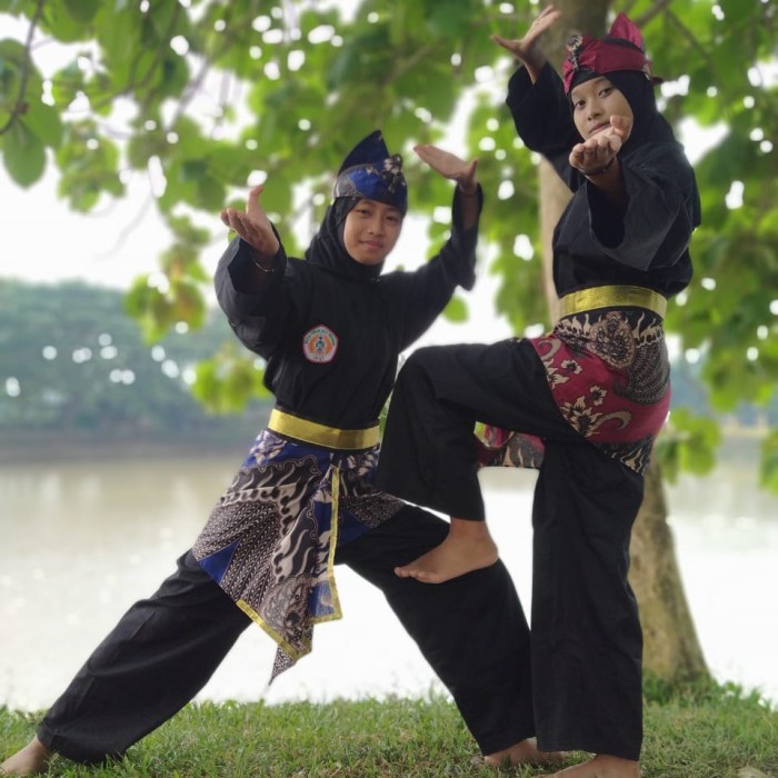 Kain Sembong Pencak Silat,Songket Silat,Acesoris Silat,Dodot