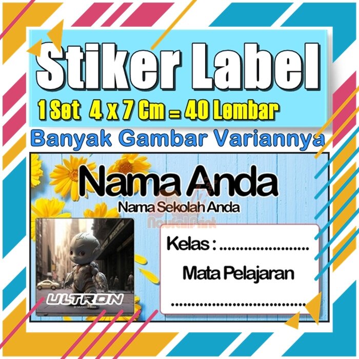 

Stiker Label Nama Buku Pelajaran Anak Karakter Hewan Lucu Cute Murah Sticker Kecil Banyak 20 Lembar Anime Vol-242