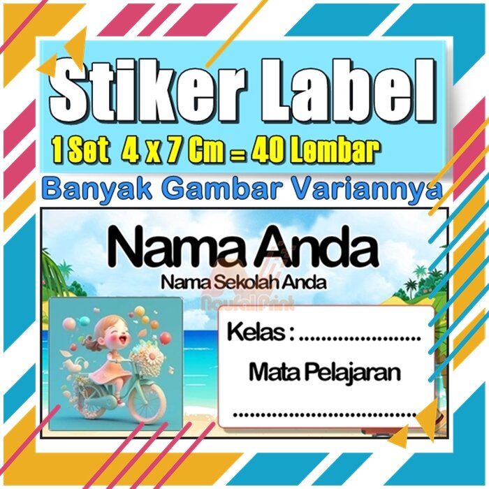

Stiker Label Nama Buku Pelajaran Anak Karakter Hewan Lucu Cute Murah Sticker Kecil Banyak 20 Lembar Anime Vol-313