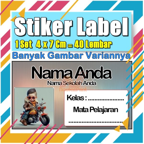 

Stiker Label Nama Buku Pelajaran Anak Karakter Hewan Lucu Cute Murah Sticker Kecil Banyak 20 Lembar Anime Vol-323