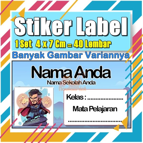

Stiker Label Nama Buku Pelajaran Anak Karakter Hewan Lucu Cute Murah Sticker Kecil Banyak 20 Lembar Anime Vol-447