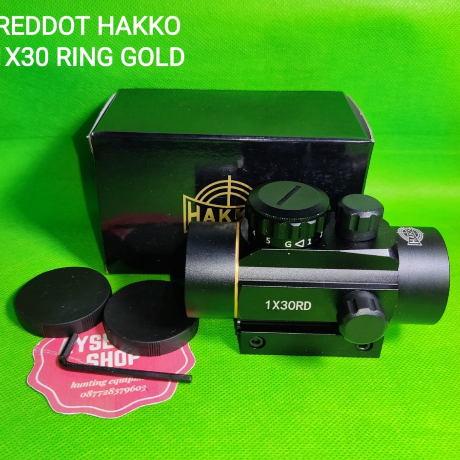 ➙TZc REDDOT HAKKO 1X30 / RED DOT HAKKO 1X30 RINGGOLD / TELESKOP HAKKO / TELESCOPE HAKKO ✧ ✤