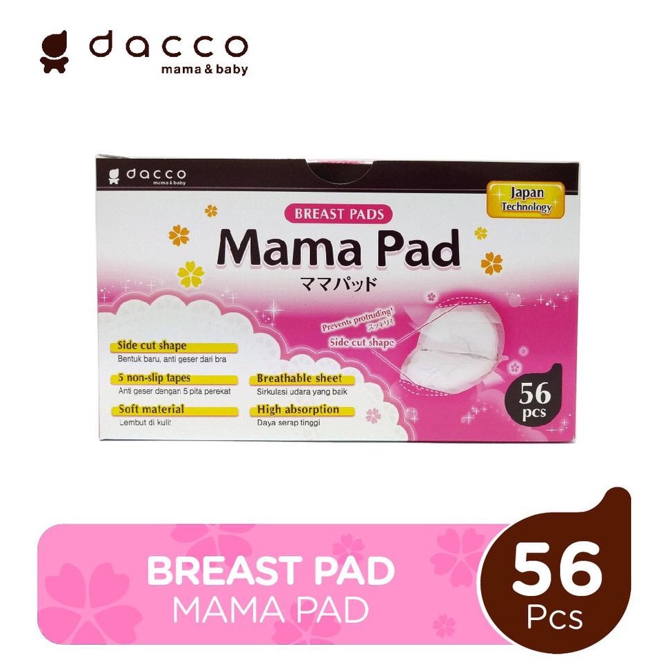 Bayar Di Tempat ZMW Breast Pad Mama Pad isi 56 / Breastpad EXP 2028 ✰ ✽