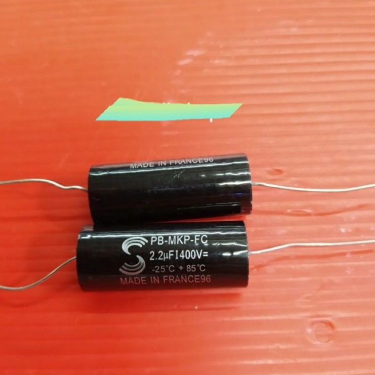 Murah banget capasitor kapasitor elco non polar solun 225 / 2,2uf 400v f Promo Ready Stock.