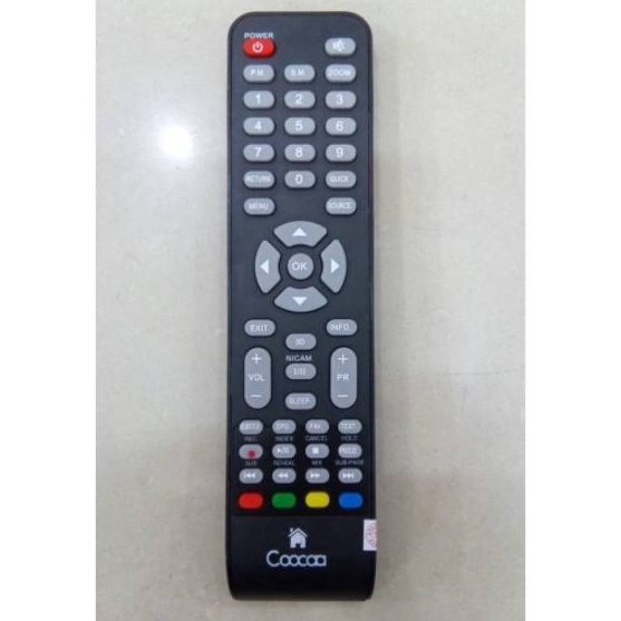 Stok Banyak REMOT REMOTE TV COOCAA  GRADE ORIGINAL / COCAA / COOCA / COCOA FOR 24E88 - 24E100 - 40D5