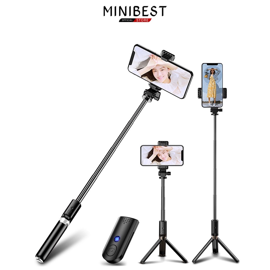 _Kwc MINIBEST Tripod Hp Bluetooth/ Tongsis Selfie Bluetooth / Tripod Handphone t Terbaru Seller.