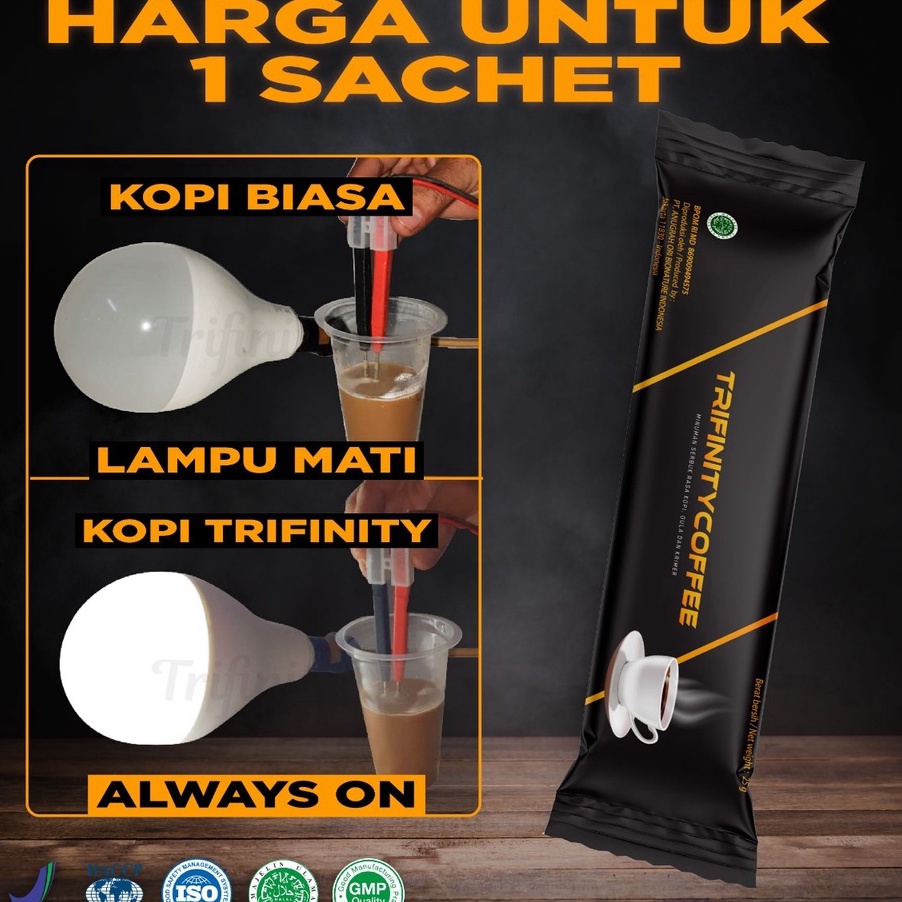

ﾂ X 4531 Kopi Trifinity Coffee Original Per 1 sachet Terlaku... ♖