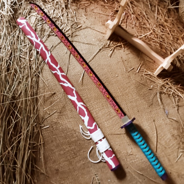 Terlaris Nichirin Kokushibou - Kimetsu No Yaiba