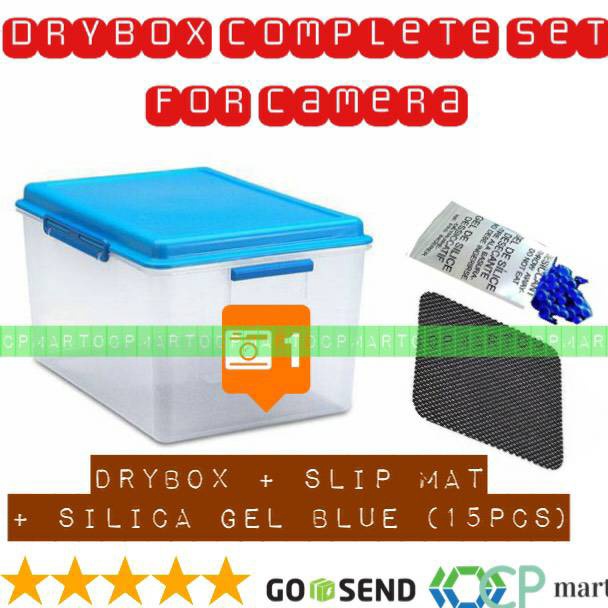 Harga Bersahabat Dry Box Kamera COMPLETE SET Dslr Mirrorless Drone Gopro DryBox Camera kkk