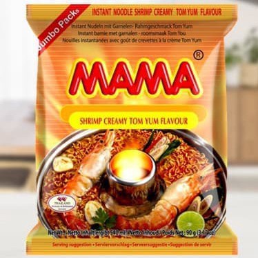 

꧁ XIV 57610 MAMA Shrimp CREAMY Tom Yum Flavour Instant Noodles 90gr Mie Instant Tomyum Thailand Tomyam Dijamin Ori>/ ぼ