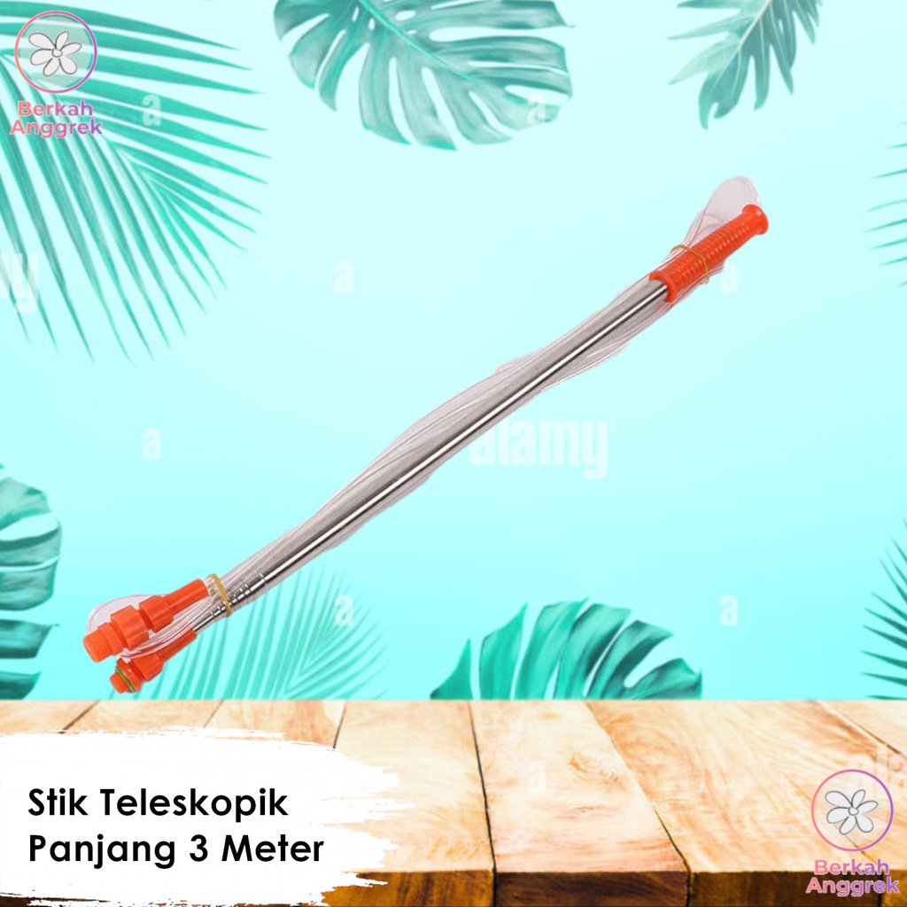 Stik Antena Stik Teleskopik Stik Sprayer Panjang 3 Meter