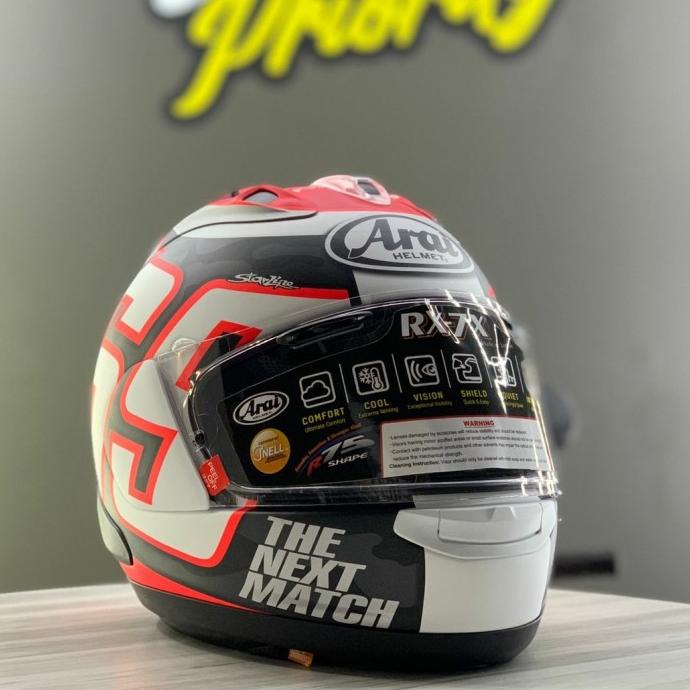 Arai Rx7x Nicky Hayden Reset - Helm Arai SNI