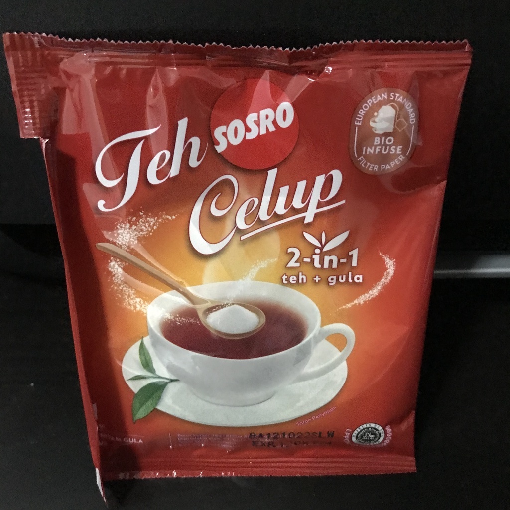 

Teh Sosro celup 2 in 1 MURAH MERIAH MANTAP untuk 5pcs