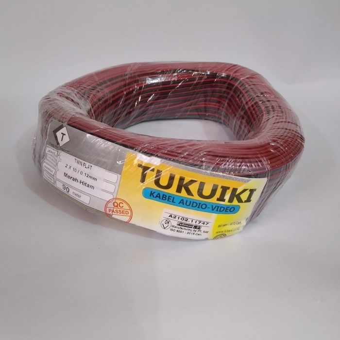 

Terlaris Kabel Merah Hitam 2X10 Nyaz 90M Tukuiki