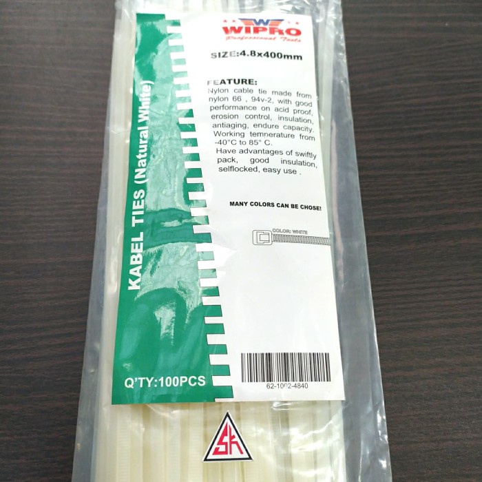 

DISKON Kabel Tis / Cable Ties WIPRO Panjang 40 Cm