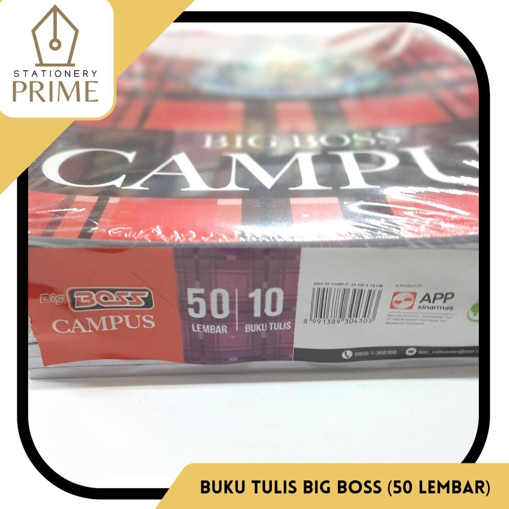 

8.8 [Big Sale] Buku Tulis Big Boss Isi 50 Lembar New !!