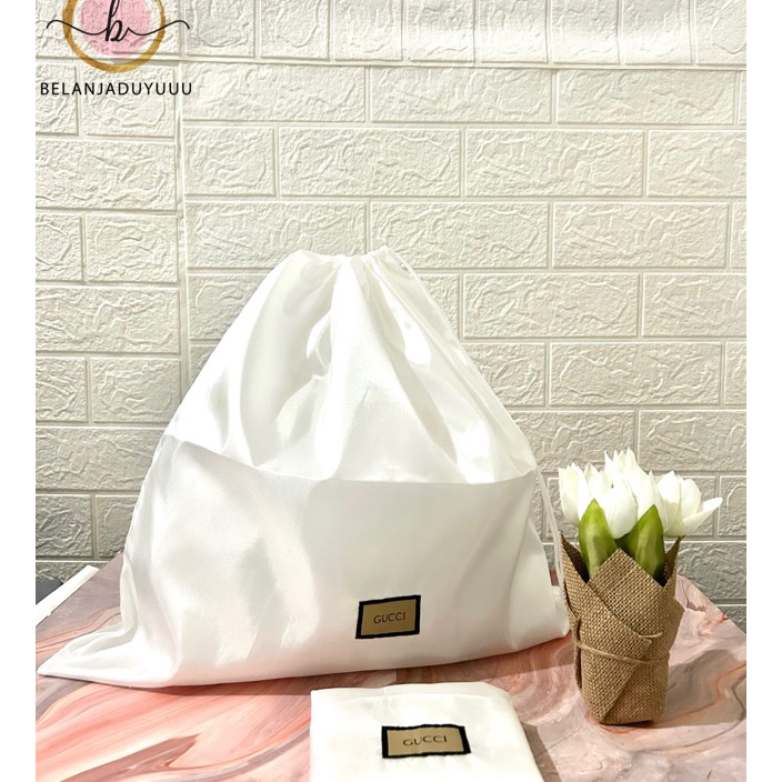 Diskon Dustbag Gucci Satin Sarung Tas Pelindung Debu Db Branded Db Pengganti.
