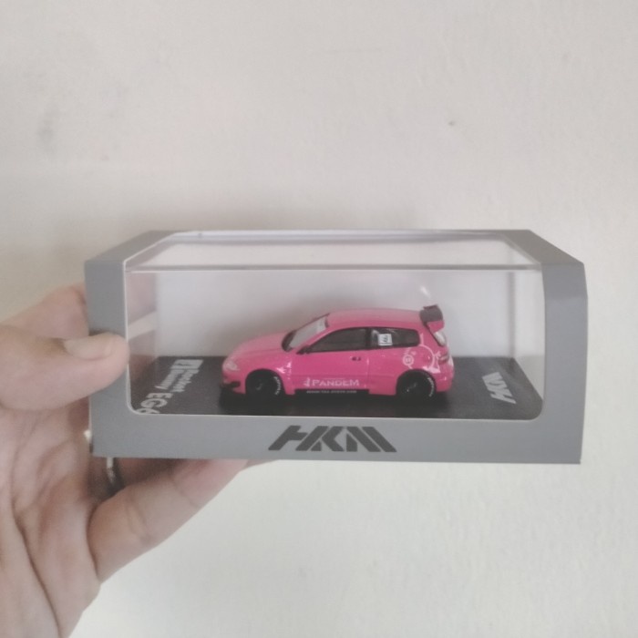 FLASH SALE DIECAST MINIATUR MOBIL HONDA CIVIC ESTILO PANDEM PINK TERMURAH