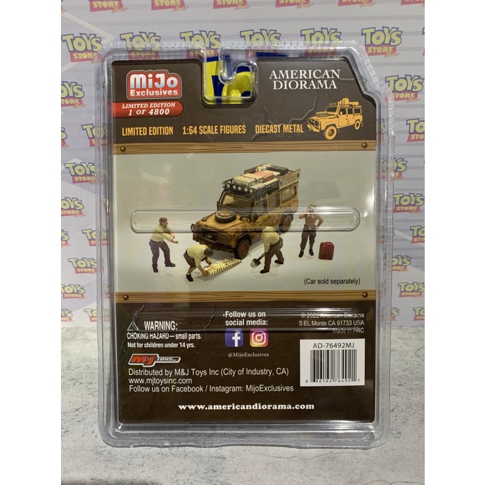 DISKON SPESIAL AMERICAN DIORAMA OFFROAD ADVENTURE MIJO TERMURAH
