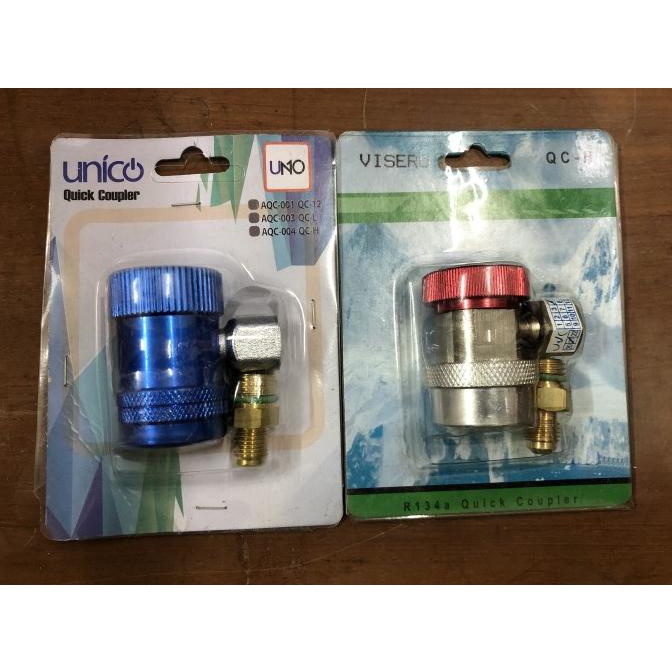 $+$+$+$+] Quick Coupler R134a High & Low / QC Set R134a
