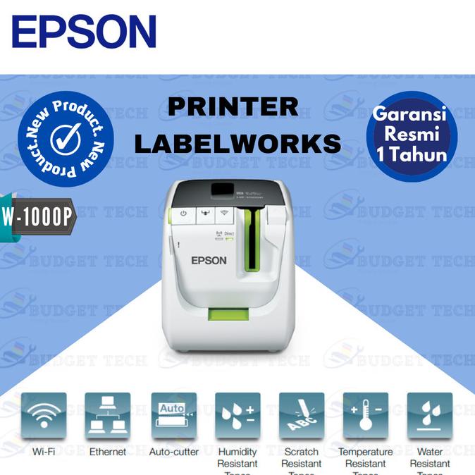Epson Labelworks Lw-1000P Wi-Fi Pc-Connectable Label Printer Lw1000P Sadiqah_Store
