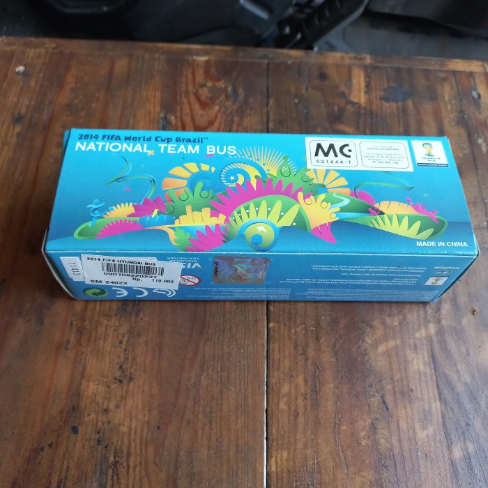 PROMO MAISTO HYUNDAI BUS ARGENTINA 2014 FIFA WORLD CUP BRAZIL TERMURAH