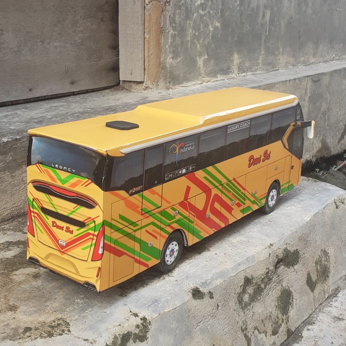 DISKON SPESIAL MINIATUR BUS JUMBO PO.DEWI SRI SR2 XHDPRIME MAINAN ANAK TERBARU TERBARU