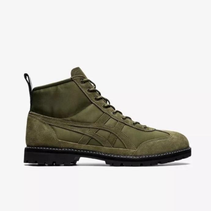 Onitsuka Tiger Rinkan Boots Original Sepatu Boots Pria - Bronze Green Molleandro