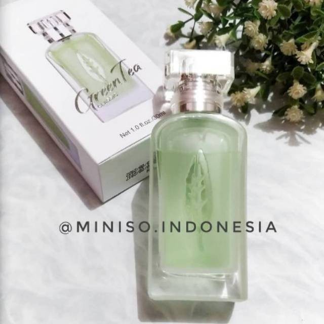 DISKON SPESIAL PARFUM GREEN TEA MINISO PARFUM CEWEK CLASSIC PARFUM 30ML AROMA FRESH TERMURAH