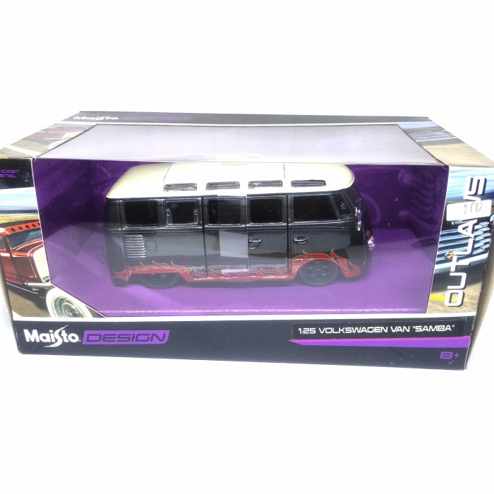 FLASH SALE DIECAST MINIATUR MOBIL VW VOLKSWAGEN VAN DAMBA KOMBI MAISTO TERBARU