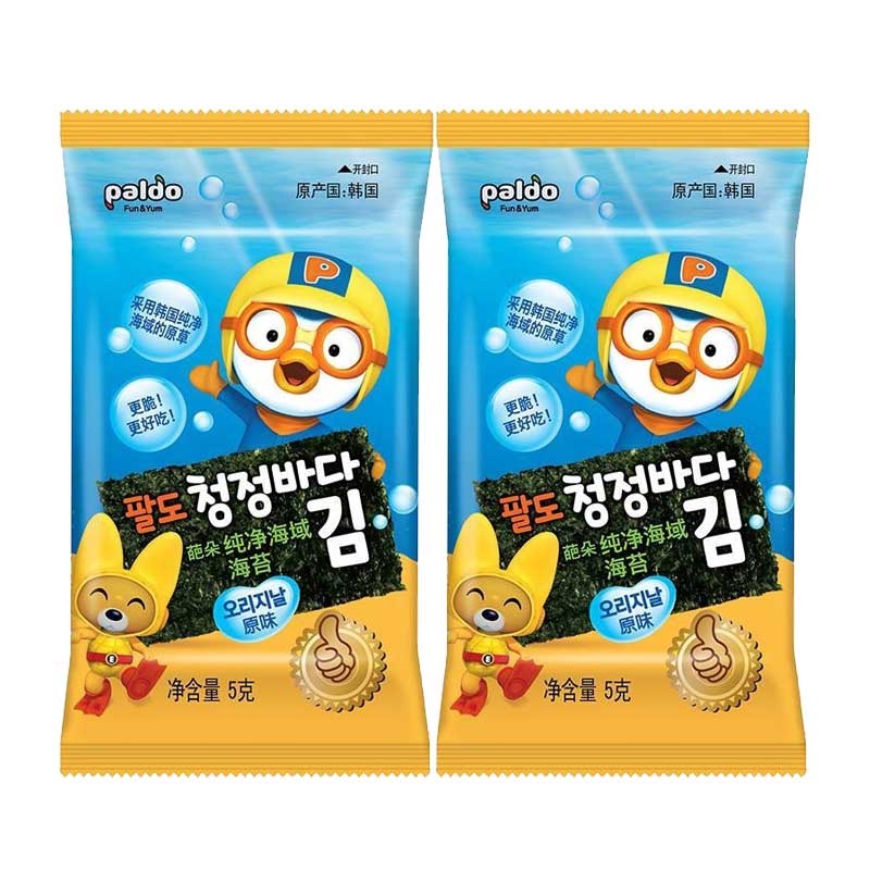 

Pororo Snack Seaweed 2 x 5 g