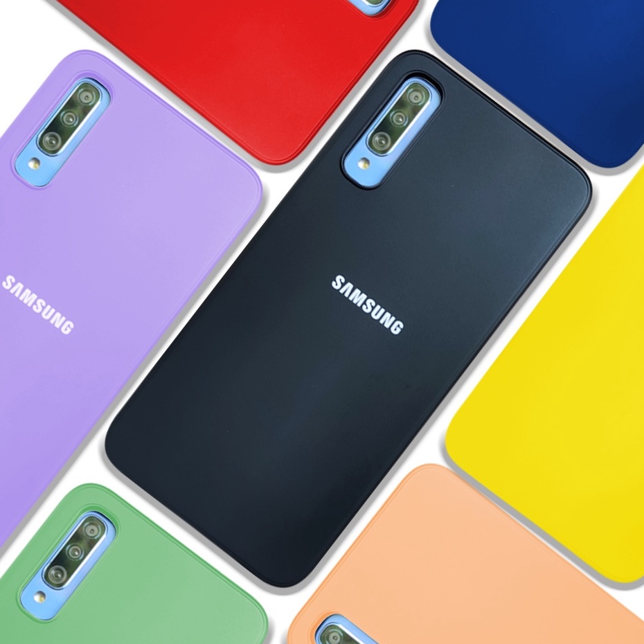 Samsung A70/A70S Candy Case Softcase MICROFIBER SUEDE Casing [ NEW ] HITAM MERAH BIRU HIJAU UNGU lgi