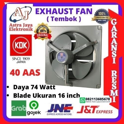 Best Seller Kdk Exhaust Fan 16 Inch 40 Aas Garansi Resmi