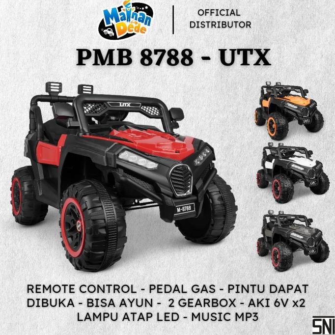 Mainan Mobil Aki Anak Jeep PMB 8788 UTX M-8788 M8788