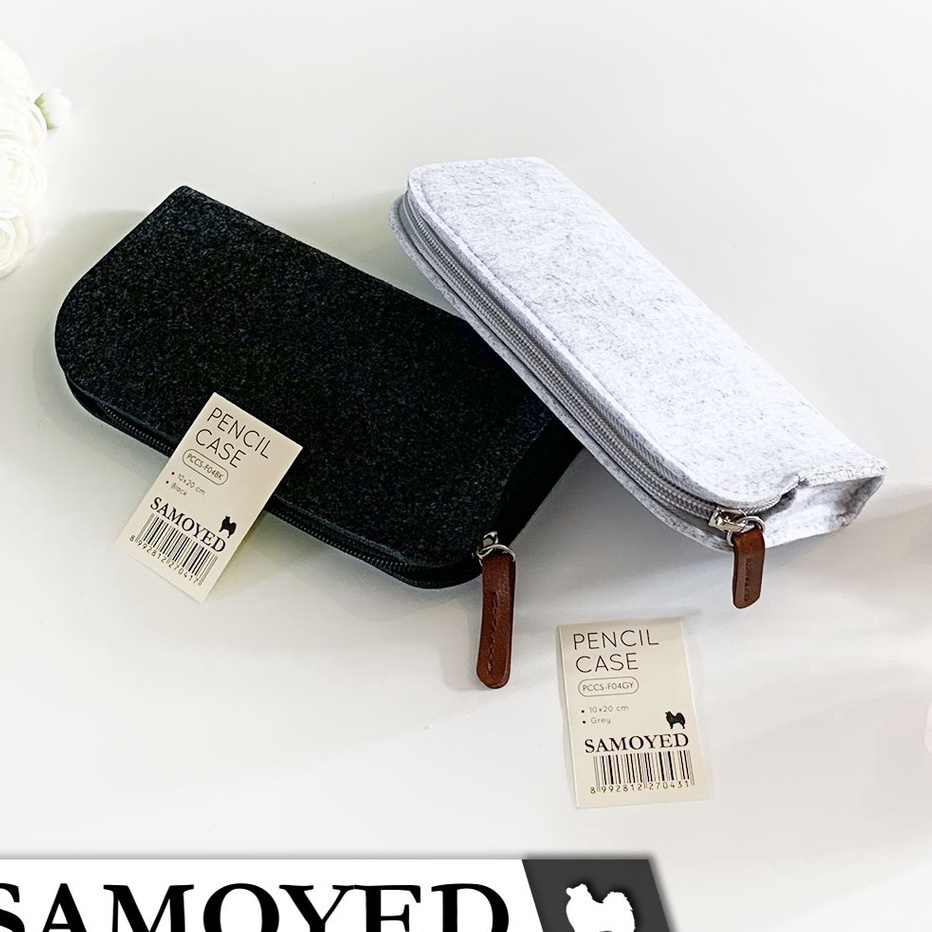 

YRLF0943 『MPD』 Tempat / Kotak Pensil / Dompet / Pouch Kain Felt Samoyed PCCS-F04