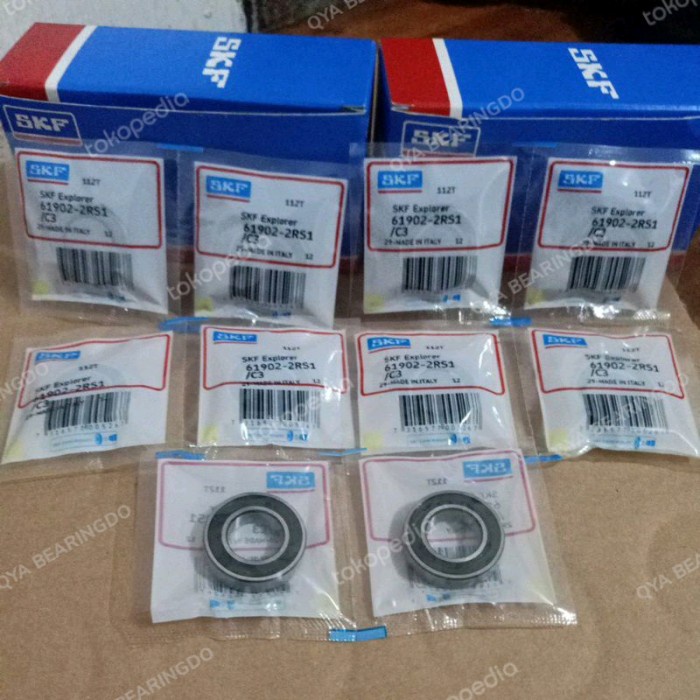 Ready Bearing 6902 / 61902 2Rs1 C3 Skf