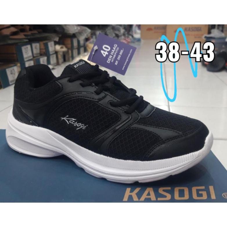 DNA643 Sepatu Kasogi Pria Original Terbaru, Sepatu Sekolah SMP SMA/kerja +