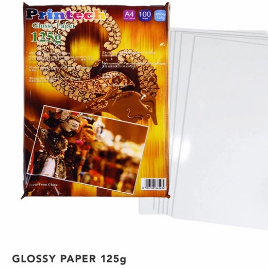 

Best Seller Kertas Foto Glossy Printech 125Gr A4