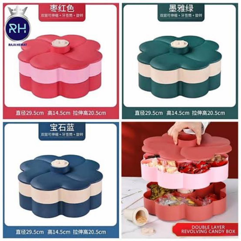 TOPLES BUNGA PUTAR 2 SUSUN BARU