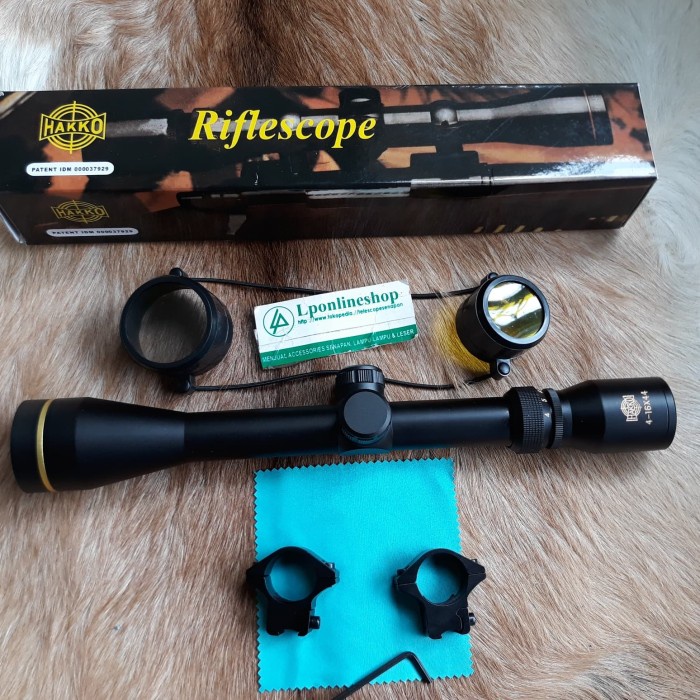 Terlaris Telescope Hakko Ring Gold 4-1644
