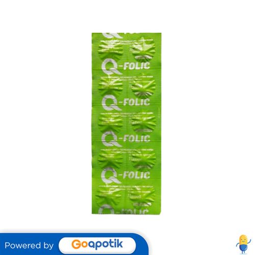 Q-FOLIC STRIP 10 TABLET
