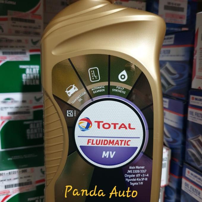 OLI TRANSMISI MOBIL MATIC Synthetic TOTAL MV (Multi) ATF, 1 LTR. BARU