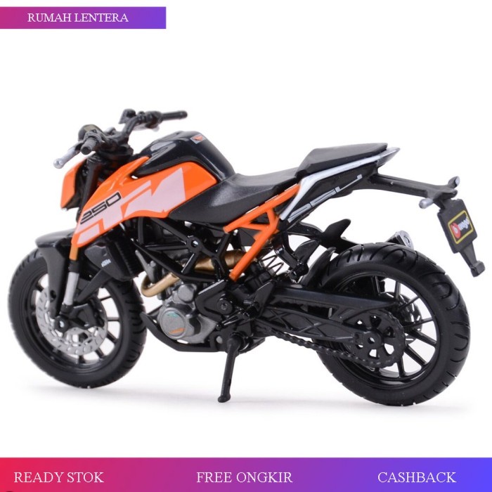 DISKON SPESIAL DIECAST MINIATUR MOTOR KTM 250 DUKE SKALA 1: 18 UNTUK KOLEKSI TERLARIS