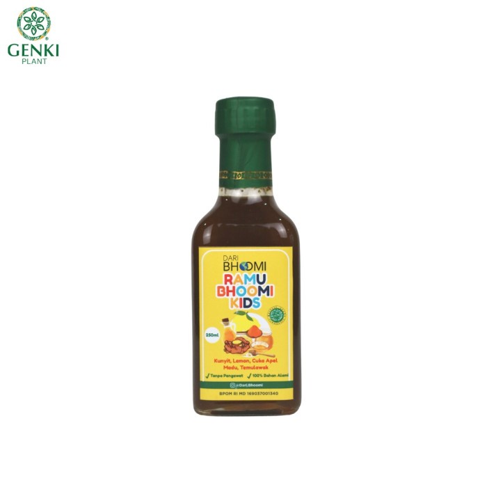 

Dehealth Ramu Bhoo Kids (Kunyit, Acv, Madu, Temulawak) - 250 Ml