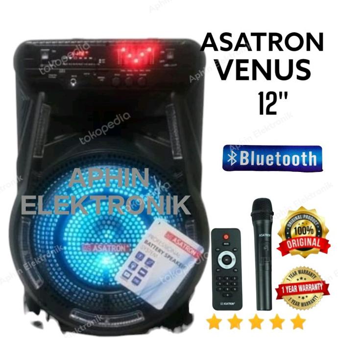 Speaker Aktif Asatron 12 Inch Asatron 12 Venus Original  Officialbintang