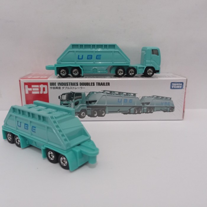 PROMO TOMICA NO 129 UBE INDUSTRIES DOUBLE TRAILER MINIATUR MOBIL TRUK MURAH TERLARIS