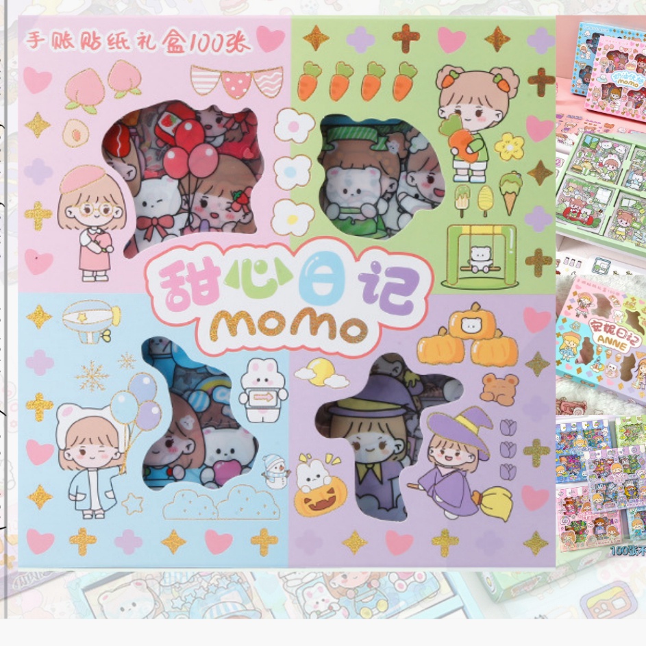 

BCBK9613 PALING AMPUH>>> STIKER MOMO ISI 100pc KEMASAN BOX READY STOCK