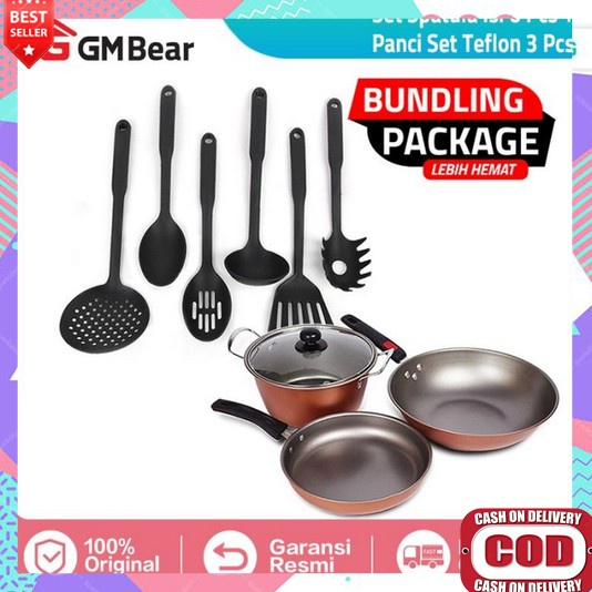 Panci Set Isi 5 Pcs Anti Lengket Promo 3 In 1 Stainless Tebal Murah Paanci Supra Terbaru Pani Tutup 