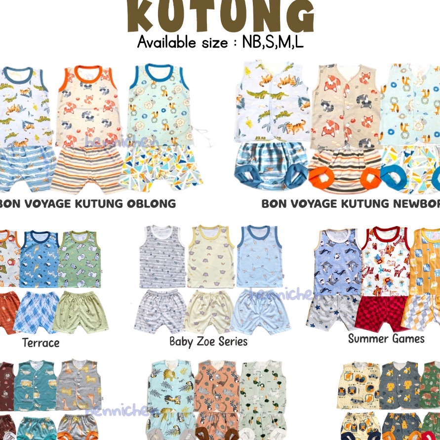Paling Laris LIBBY BAJU TIDUR ANAK KUTUNG BON VOYAGE / ZOE BABY / SUMMER GAMES / TERRACE STORY / TEA