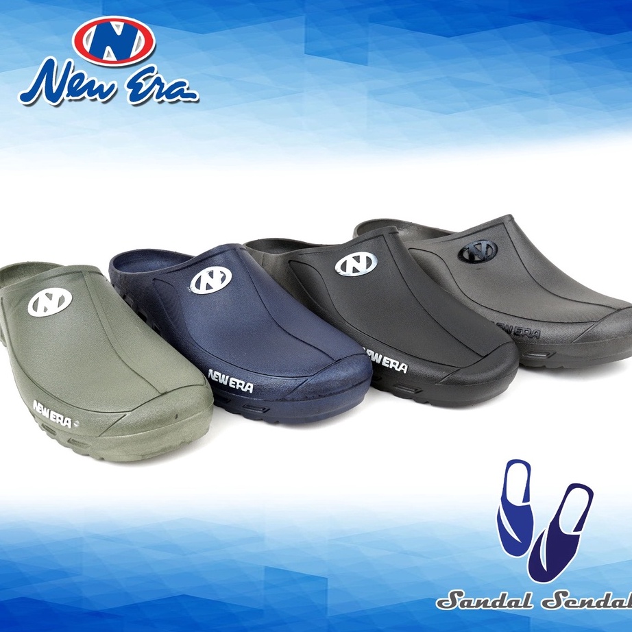 Baru New Era MB - 6043 - Sepatu Sandal Pria dan Wanita
